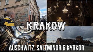 KRAKOW  Auschwitz saltminor kyrkor amp massa mat  VLOGG [upl. by Paulson877]