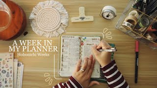 WEEK IN MY PLANNER HOBONICHI WEEKS NOVEMBER 2024 [upl. by Yednarb]