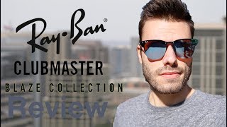 Ray Ban Clubmaster Blaze Review [upl. by Hepsiba]