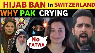 HIJAB BANNED IN SWITZERLAND PAKISTANI PUBLIC REACTION ON INDIA LubnaCandid WITH SOHAIB CH [upl. by Arrekahs]