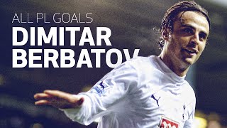 DIMITAR BERBATOV  ALL PREMIER LEAGUE GOALS  TOTTENHAM HOTSPUR [upl. by Novy]