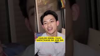 CARLOS EDRIEL YULO NAPATAWAD ANG INA parisolympics2024 goldmedalist [upl. by Lepp]