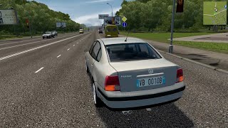 Volkswagen Passat B5  City Car Driving  Logitech G29shifter [upl. by Eddina294]