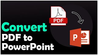 How to Convert your PDF file to PowerPoint  PDF to PPT [upl. by Raama433]