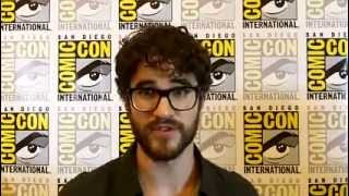 Darren Criss at Comic Con 2012 Interview [upl. by Villiers]