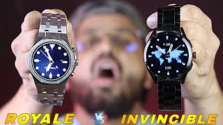 Fire Boltt Royale Vs Invincible Plus  Which One Should You Buy Best Smartwatches Under 5000 [upl. by Nikita521]