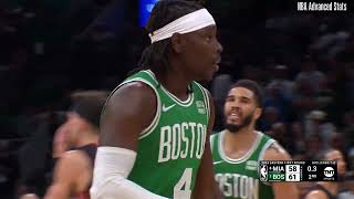 Nikola Jovic 11 pts 9 reb 6 ast vs Boston Celtics  20240424 [upl. by Agretha]