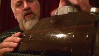 Easy Homebrew Brewing With The Mr Beer Machine 2000  Brewing 2 Pouring Mix In amp Starting The Brew [upl. by Aillij558]