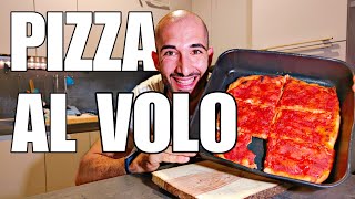 pizza fatta in casa zero sbatti [upl. by Bivins]