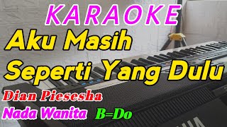 Tak Ingin Sendiri  Dian Piesesha  Karaoke Nostalgia Pop Indonesia  Nada Wanita [upl. by Glynda]