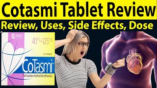 Telmisartan and hydrochlorothiazide tablets ip 40 mg  125 mg  Review Cotasmi tablet uses in urdu [upl. by Natfa748]