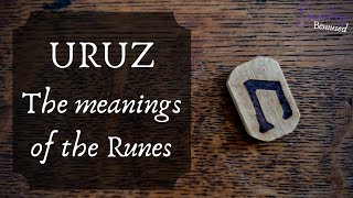 Uruz  The Meanings of the Runes  U Rune [upl. by Nirroc]