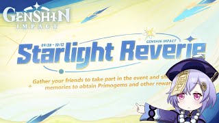 LETS LOOK BACK  Starlight Reverie EVENT  Genshin Impact 51 [upl. by Aiciles]