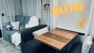 How to build an RV dinette table [upl. by Aelc]