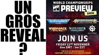 MES PREDICTIONS POUR LE REVEAL DE VENDREDI  TOUTE LA DEATH KORPS  AOS OLD WORLD ET HORUS HERESY [upl. by Filberte356]