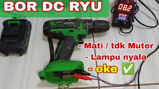 SERVICE BOR DC CORDLESS RYU kondisi mati PART 1 [upl. by Ray]