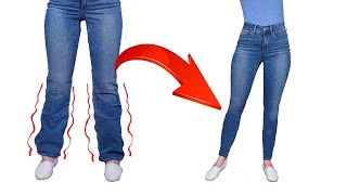 How to selftaper your jeans easily  even a beginner can handle it [upl. by Eeresid]