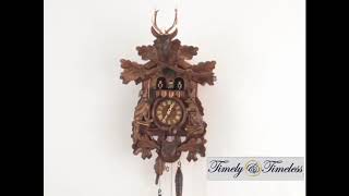 Hermle SCHWARZWALD Quartz Cuckoo Clock 65000 [upl. by Etteiram199]