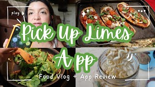 ⭐️ PICK UP LIMES APP REVIEW ⭐️ Week of vegan meal planning 🥑🍋 [upl. by Edithe115]