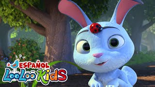 🐰 Conejitos dormilones  🌴 En el medio de la selva Loo Loo Canciones Infantiles [upl. by Tnarud]