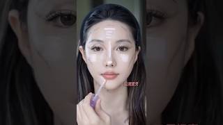 Model face concealer contour hack makeuphacks koreanmakeup contouring concealer ytshorts [upl. by Avert]