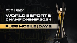 PUBG MOBILE  IESF WORLD ESPORTS CHAMPIONSHIP 2024  DAY 2 [upl. by Westhead665]