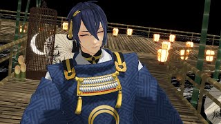 【刀剣乱舞MMD】三日月さんが一肌脱がず【えれくとりっく・えんじぇぅ】 [upl. by Ehcsrop]