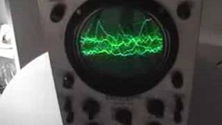 Froggys lament on EICO 460 oscilloscope [upl. by Electra]