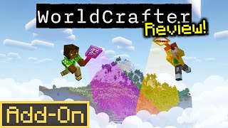 WORLD CRAFTER ADDON is a Minecraft Bedrock Edition World Edit indepth review [upl. by Pliner]