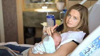 LABOR AND DELIVERY AT THE HOSPITAL WITH POSITIVE BIRTH MEDITATIONS birthvlog birthscene [upl. by Rehprotsirhc]