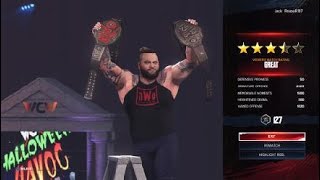 Bray Wyatt vs John Cena NWO World title ladder match [upl. by Amity]