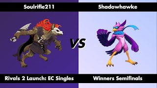 Soulrifle211  Forsburn  vs Shadowhawke  Wrastor    EC Winners Semifinals [upl. by Notnarb769]