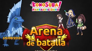 KonoSuba Fantastic Days Battle Arena Water Princess Runner 🇲🇽 [upl. by Pare]