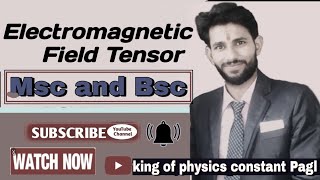 Electromagnetic Field Tensor [upl. by Ragan]