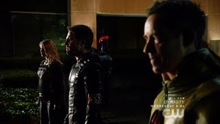 Arrow  Crisis on EarthX  Dark Arrow Overgirl amp Reverse Flash Reveal Themselves to Earth 1 Heroes [upl. by Sihtnyc]