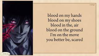 ALUCARD RAP  BLOOD RUSTAGE amp feat TOPHAMHATKYO lyrics [upl. by Cordi]