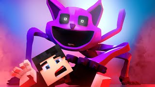 CatNaps Dark Origin Story  Poppy Playtime Chapter 3 minecraft animation [upl. by Yr]