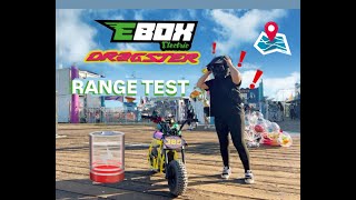 EBOX DRAGSTER RANGE TEST YOULL NEVER BELIEVE IT [upl. by Angelique993]