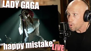 Haunting yet soothing Reaction amp Vocal ANALYSIS Lady Gaga  Happy Mistake Jimmy Kimmel Live [upl. by Louise]