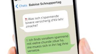 Baloise WhatsAppSchnuppertag zur KV Lehre [upl. by Normandy]