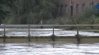 Flooding in Gateshead September 25 2012 [upl. by Ahseyi]