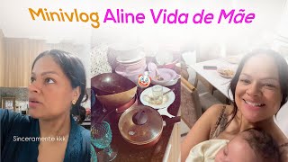 Minivlog com novidades de Aline Vida de Mãe Vem assistir [upl. by Joellyn]