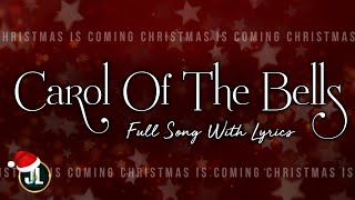 Carol Of The Bells  Full Song With Lyrics Acapella Version Joyful 6 Pentatonix JesusLyrics [upl. by Rothstein]