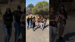 Cooper pabi dancing to her song with friends Amapiano Dancers [upl. by Calan]