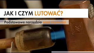 Lutowanie miękkie blachy tytancynk Narzędzia i czynności przygotowawcze [upl. by Ynetsed475]