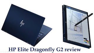 2021 New Laptop HP Elite Dragonfly G2 review HP IDS UMA i71165G7 16GB Dfly G2 Base NB PC 25W59AV [upl. by Berthe231]