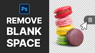 The FASTEST Way to Remove Blank Space in Photoshop [upl. by Ycal]