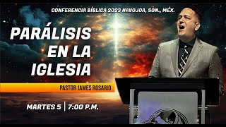 Parálisis en la iglesia  Pastor James Rosario [upl. by Ydaf]