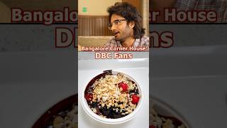 Bangalore Corner House DBC Fans Sudheer Babu  Chaibisket Food [upl. by Nevets]