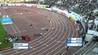 Pavel Maslak winner 400 m european championship 2012 Pavel Maslak zlato na ME 2012 [upl. by Ahsatniuq]